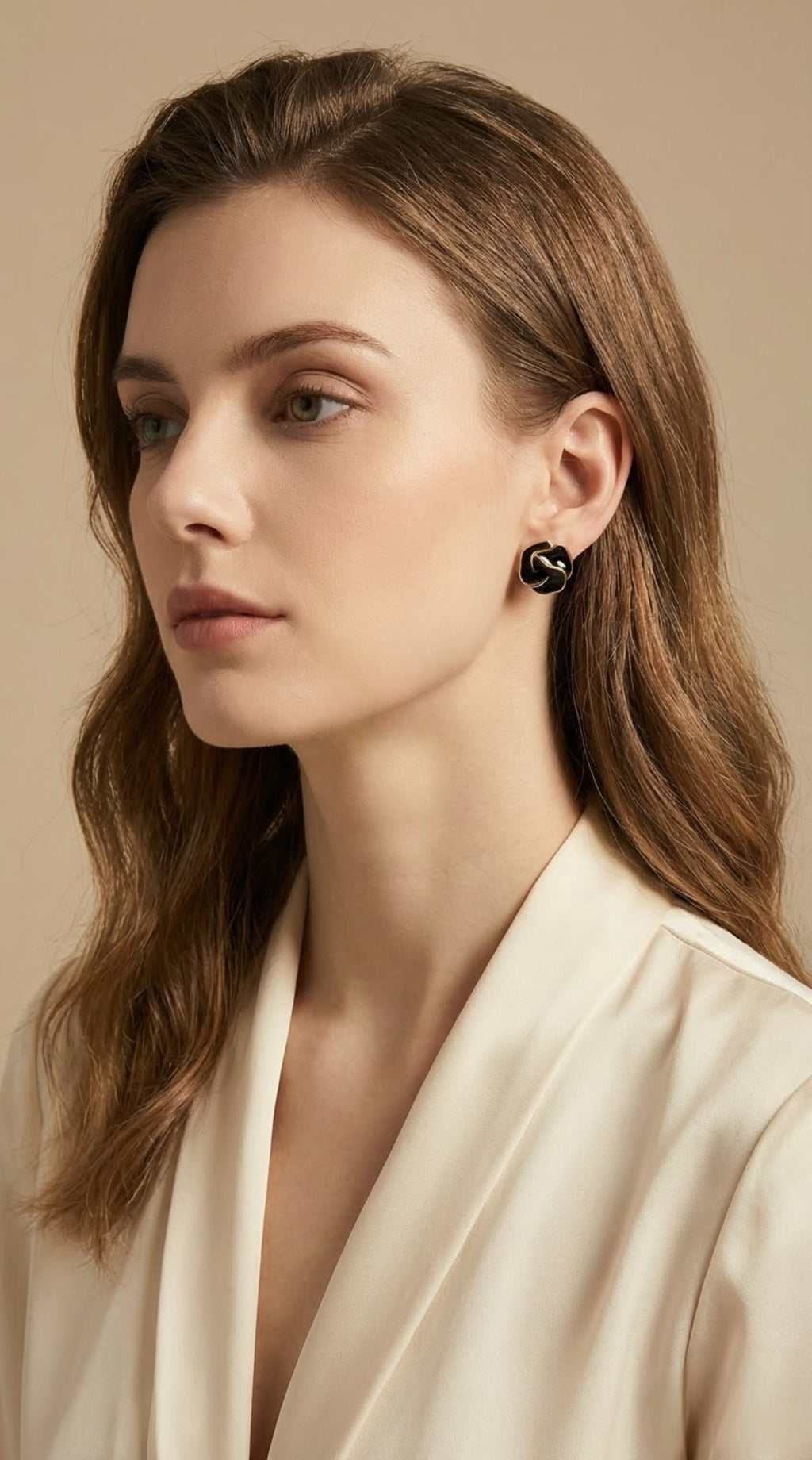 Noir Bloom Earrings