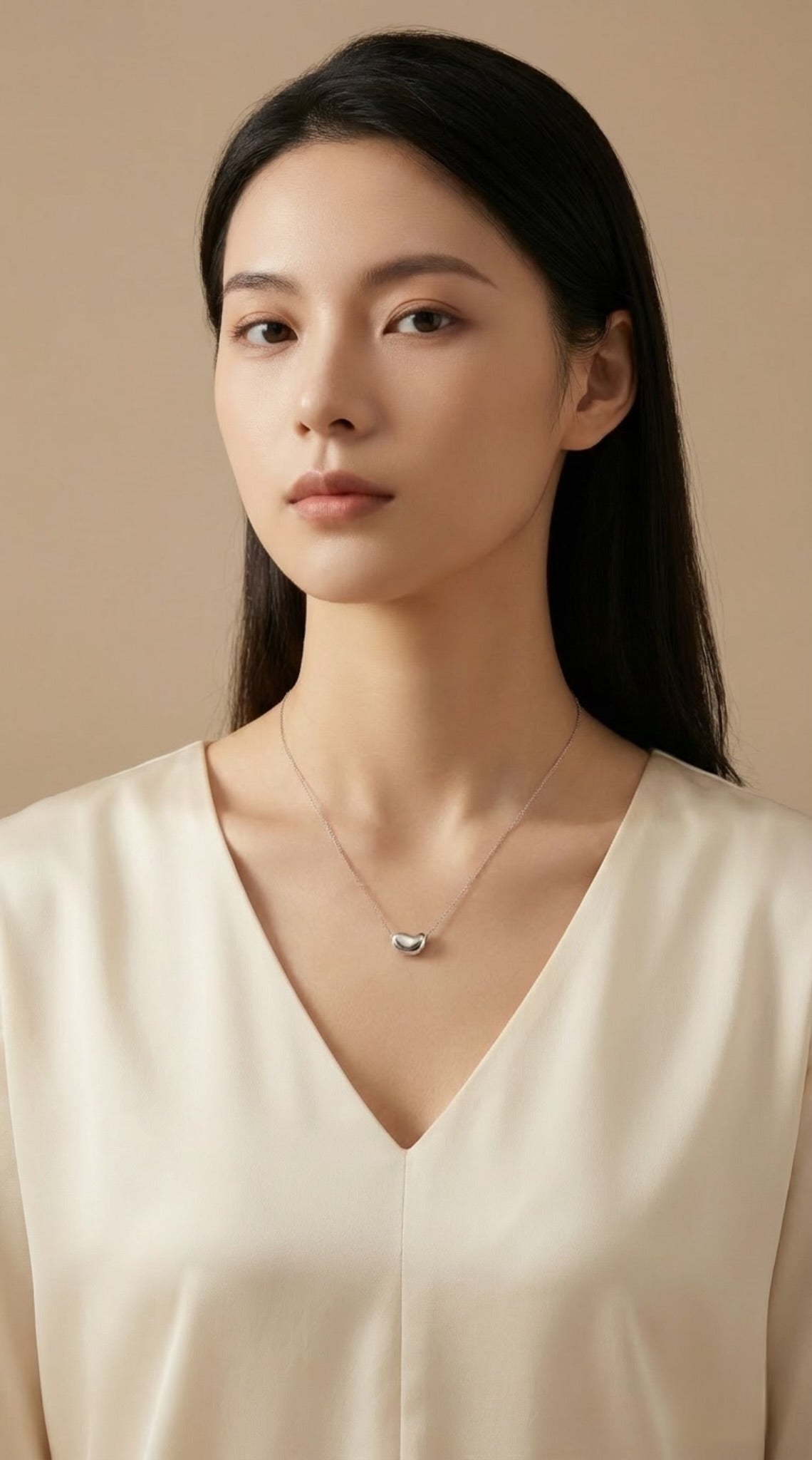 Silk Drop Necklace