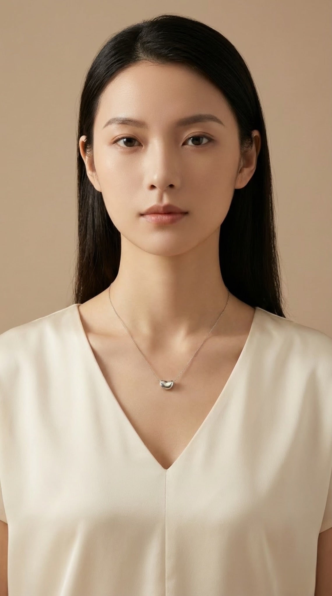 Silk Drop Necklace