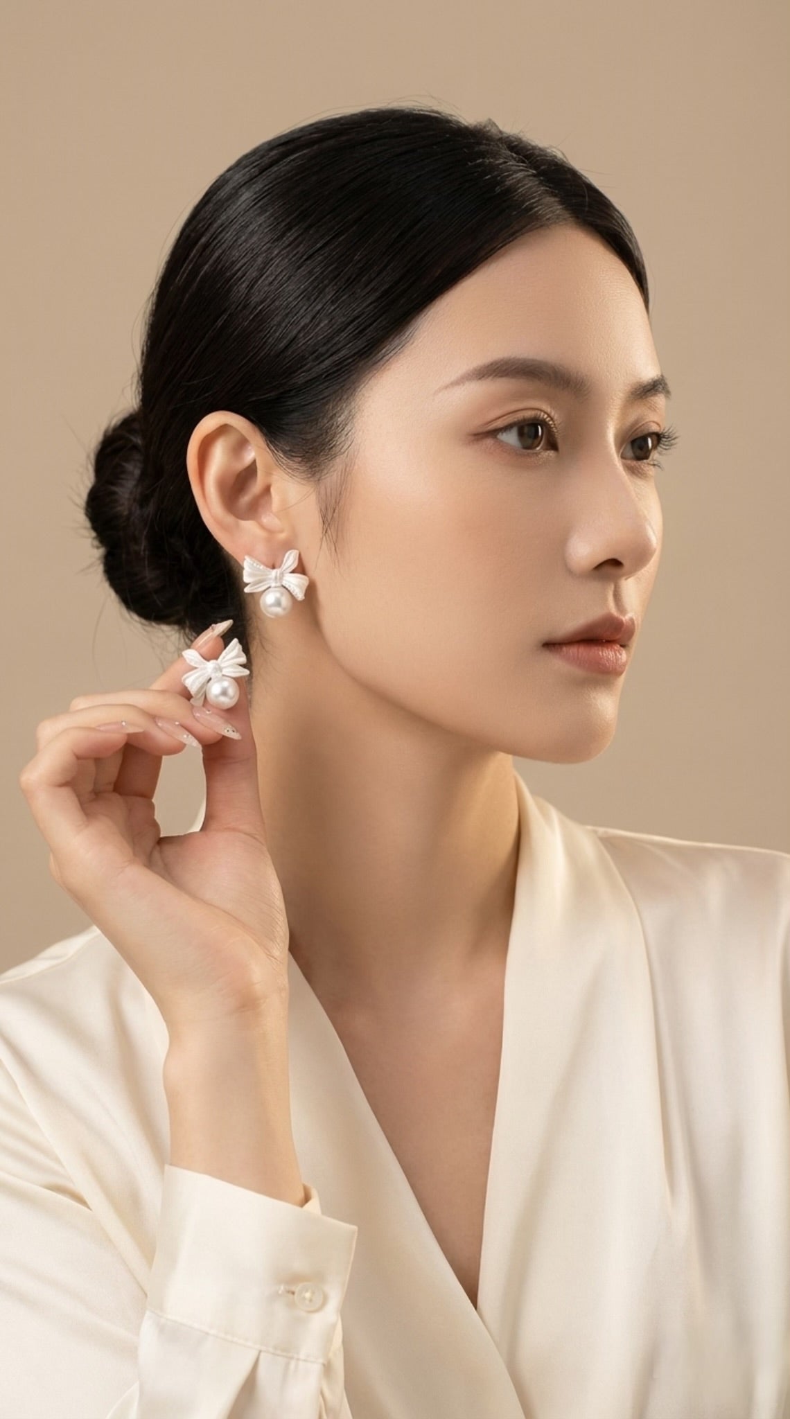Belle's Bow Earrings