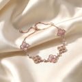 Blush Clover Bracelet