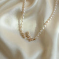 Fluttering Pearl Necklace