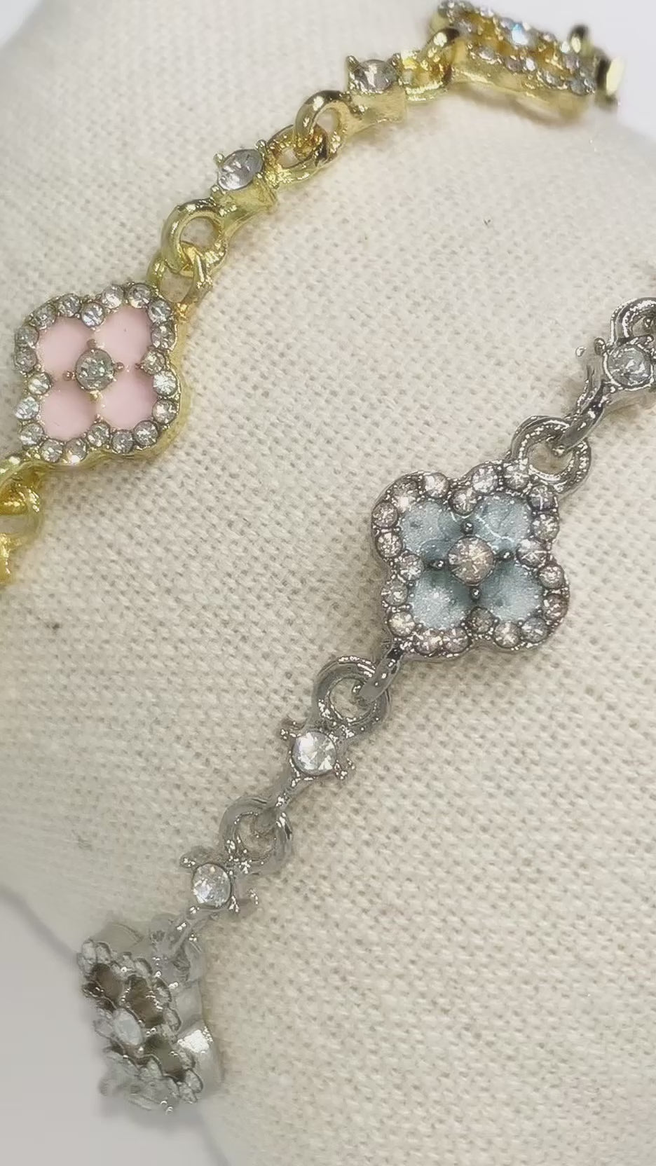Blush Clover Bracelet